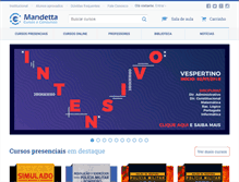 Tablet Screenshot of mandettaconcursos.com.br